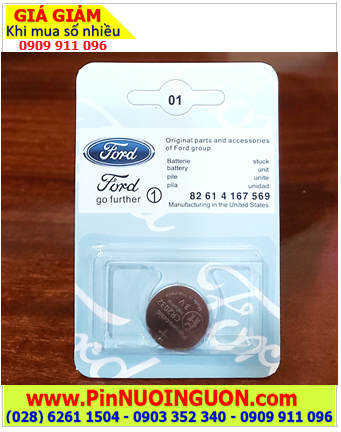 FORD CR2032; Pin Remote Ôtô FORD CR2032 lithium 3v chính hãng /Vỉ 1viên